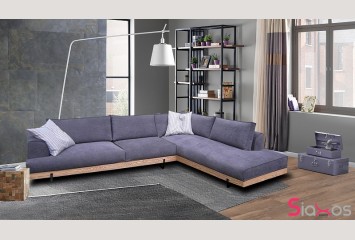 Γωνιακό σαλόνι wood