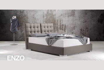 Ντυμένο κρεβάτι ENZO