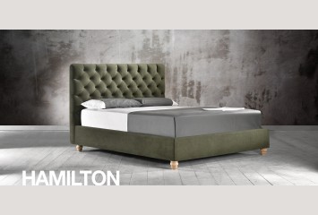 Nτυμένο κρεβάτι HAMILTON