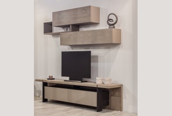 Σύνθεση σαλονιού WOOD